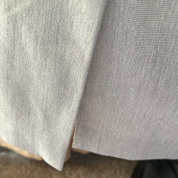 Emily Light Grey/Tan Skirt Suit size 16 - Picture 13 of 16